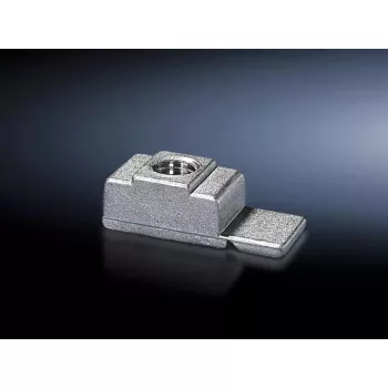 Nakrętka koszyczkowa Rittal M8 do systemu TS, szara, 50 szt.