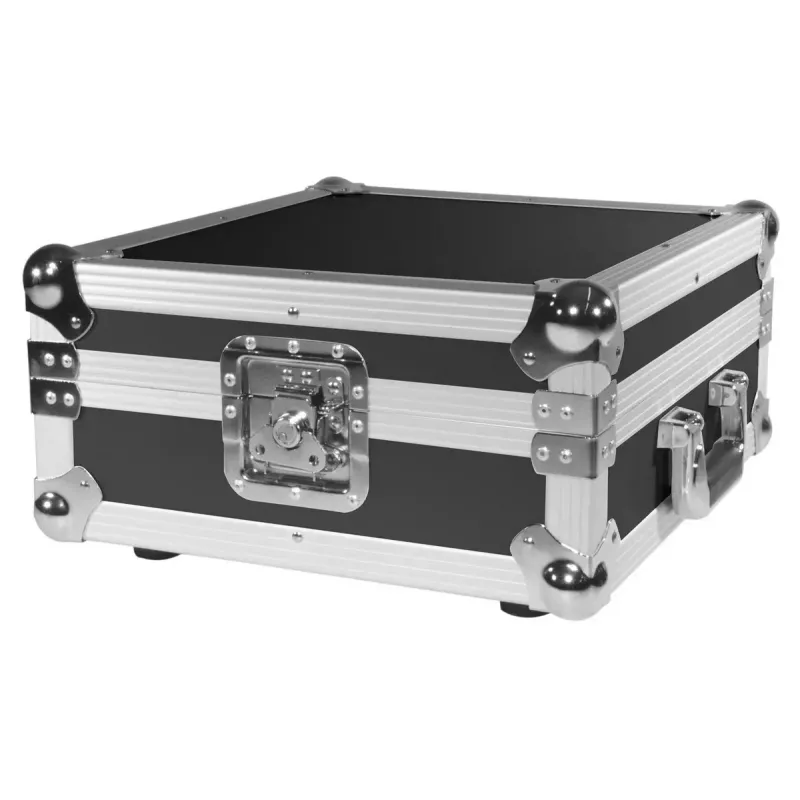 Hard case Roadinger 30122077 do płyt z płyty wiórowej czarno-srebrny