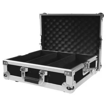 Hard case Roadinger 30122077 do płyt z płyty wiórowej czarno-srebrny