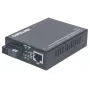Intellinet Fast Ethernet WDM dwukierunkowy konwerter mediów jednomodowy, 10/100Base-Tx na 100Base-Fx (SC) jednomodowy, 20 km, WDM (Rx1550/Tx1310)