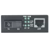 Intellinet Fast Ethernet WDM dwukierunkowy konwerter mediów jednomodowy, 10/100Base-Tx na 100Base-Fx (SC) jednomodowy, 20 km, WDM (Rx1550/Tx1310)