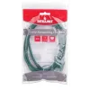 Intellinet kabel krosowy sieciowy, Cat5e, 1,5 m, zielony, CCA, U/UTP, PVC, RJ45, pozłacane styki, bezzaczepowa osłona, odciążka, dożywotnia gwarancja