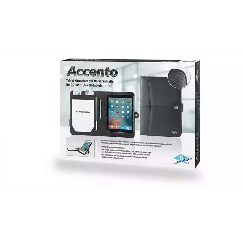 Etui na tablet WEDO 58 6901 26,7 cm 10,5 cala etui typu shell czarne