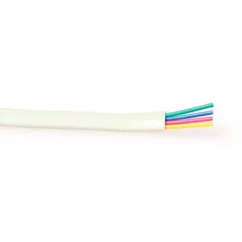 Płaski kabel ACT Modular 6 żył TD606W biały 100m