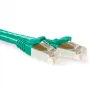 ACT zielony 30 meter SFTP CAT6A patch kabel snagless with RJ45 connectors