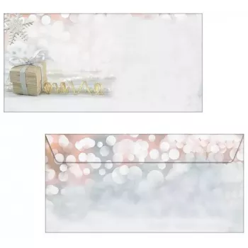 Envelope DL Sigel DU135 szary 50 szt.