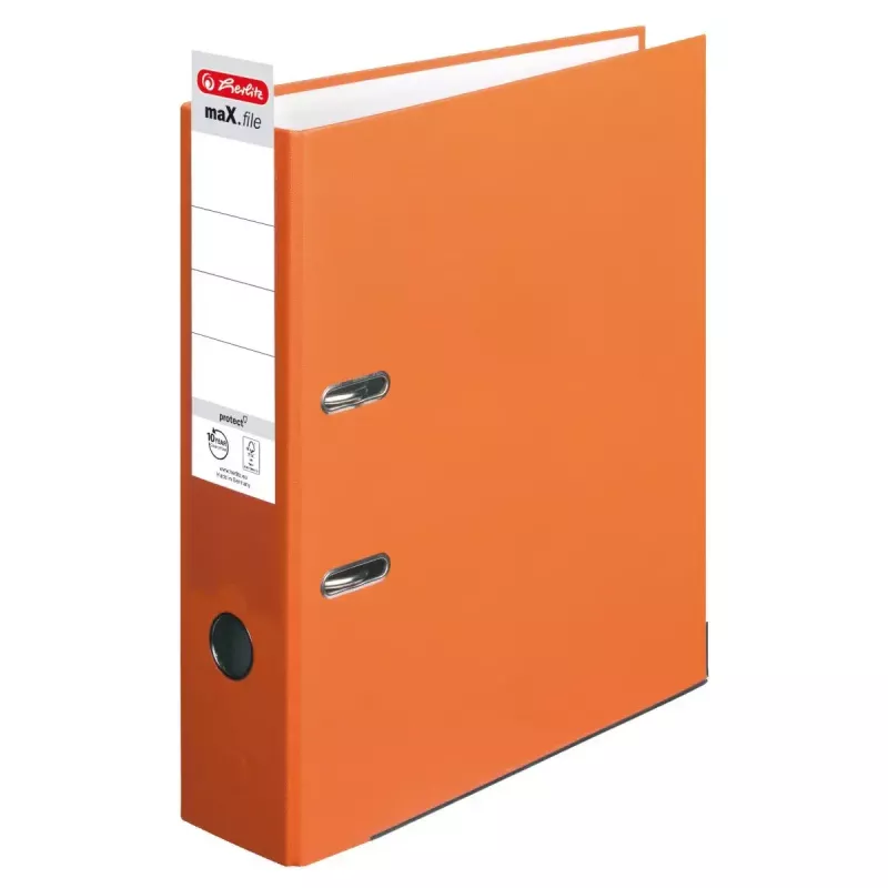 Segregator Herlitz maX.file A4 Pomarańczowy