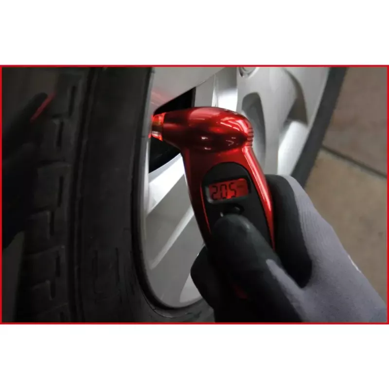Cyfrowy manometr KS Tools 100.4055 0,2 - 10 bar LCD