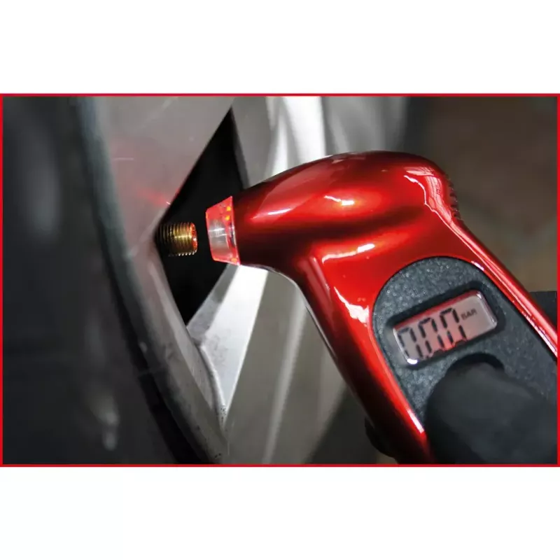 Cyfrowy manometr KS Tools 100.4055 0,2 - 10 bar LCD