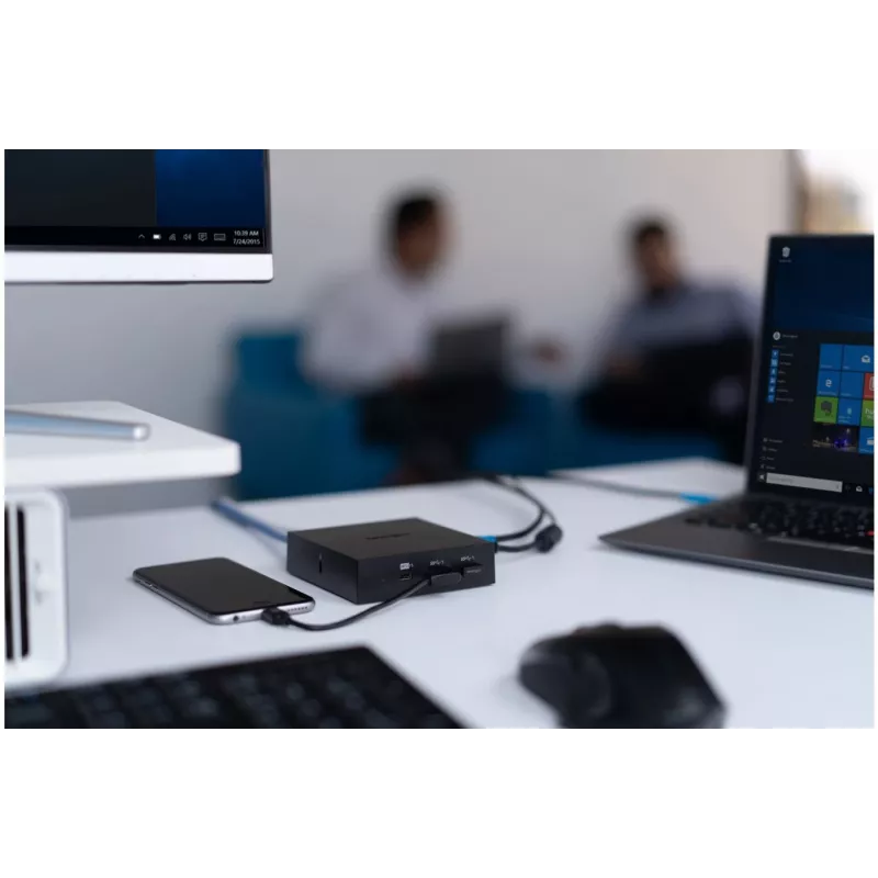 Kensington SD2000P USB-C 5Gbps Pojedyncza 4K Nano Stacja Dokująca - 60W PD - HDMI lub DP - Win/Mac/Chrome