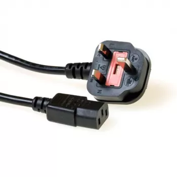 ACT Powercord wtyczka UK - C13 czarny 2,5 m