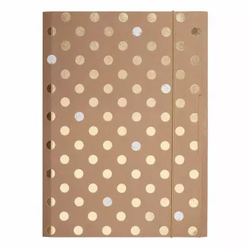 Konwencjonalny segregator Herlitz Pure Glam Carton Gold A4