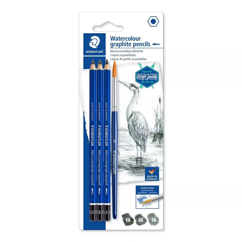 Kredki kolorowe Staedtler Mars Lumograph aquarell Multi