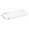 Manhattan Power Bank, 10000 mAh, Wyjście: 2x USB-A (2,1 A i 1 A), Wejście: USB-C i Micro-USB (oba 2 A), Biały, Roczna gwarancja