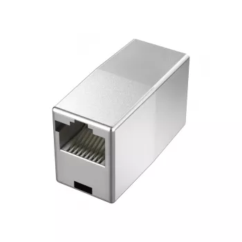 Hama 00200326 adapter sprzęgający RJ-45 srebrny