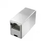 Hama 00200326 adapter sprzęgający RJ-45 srebrny