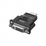 Hama 00200339 adapter przejściówka HDMI Typ A (Standard) DVI-I Czarny