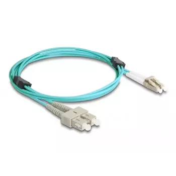 DeLOCK Kabel światłowodowy LC Duplex do SC Duplex OM3 2m