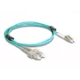 DeLOCK Kabel światłowodowy LC Duplex do SC Duplex OM3 2m