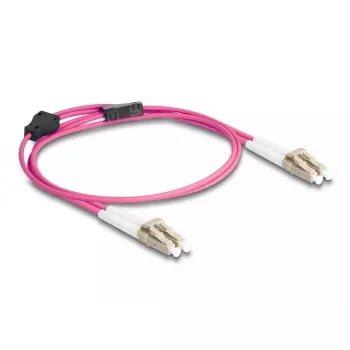 DeLOCK Kabel światłowodowy LC Duplex do LC Duplex OM4 1 m