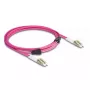 DeLOCK Kabel światłowodowy LC Duplex na LC Duplex OM4 3 m
