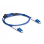 DeLOCK Światłowodowy kabel LC Duplex na LC Duplex OS2 1m