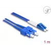 DeLOCK Kabel światłowodowy LC Duplex na SC Duplex Singlemode OS2 1 m