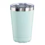 Kubek termiczny Hama To Go Round 00181586 - 0,27 l niebieski stal nierdzewna