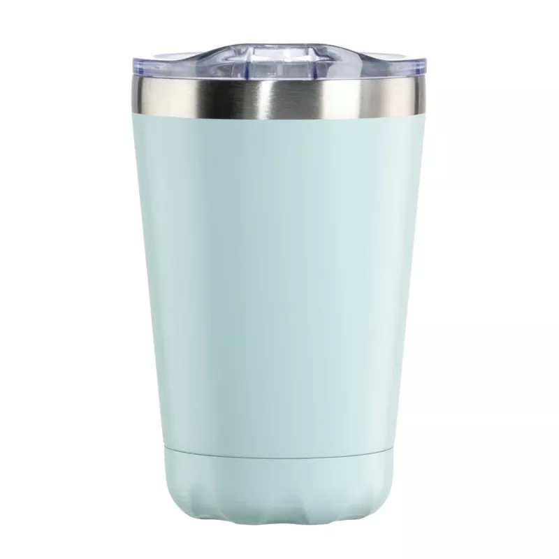 Kubek termiczny Hama To Go Round 00181586 - 0,27 l niebieski stal nierdzewna