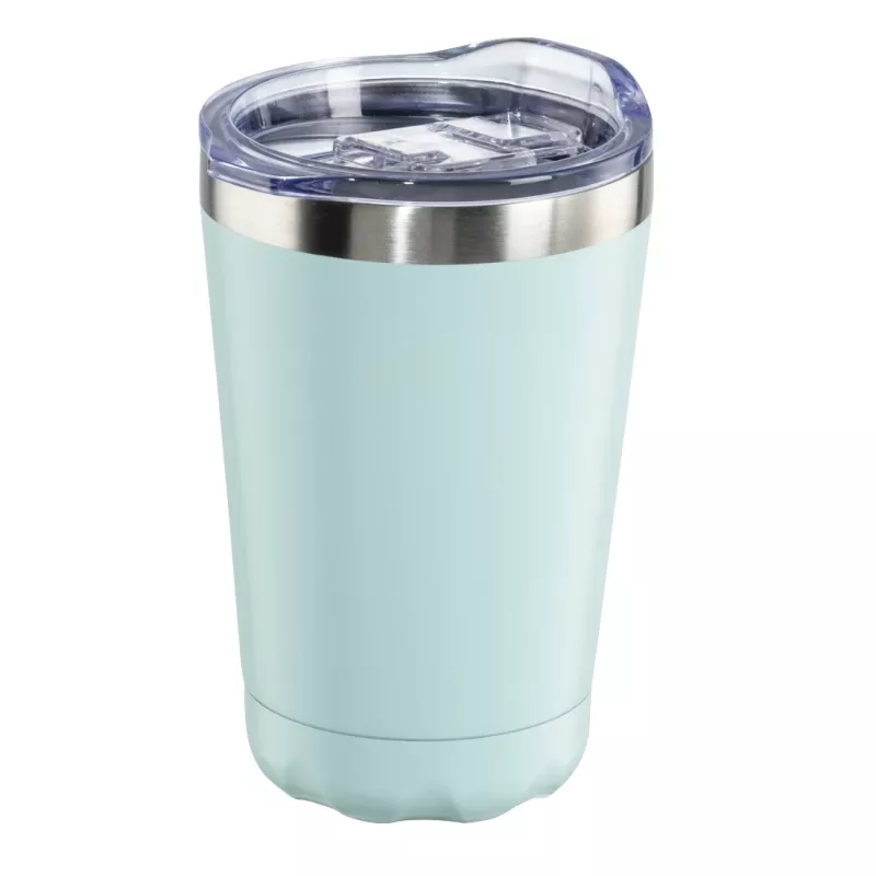 Kubek termiczny Hama To Go Round 00181586 - 0,27 l niebieski stal nierdzewna