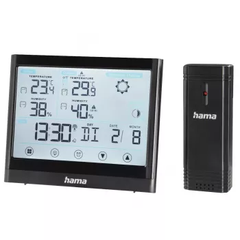 Hama Full Touch Czarny LED bateria