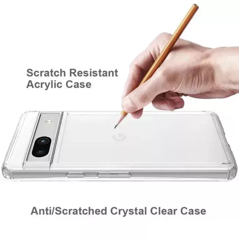 Cover JT BERLIN 10918 etui do telefonu Transparent dla Google Pixel 7a