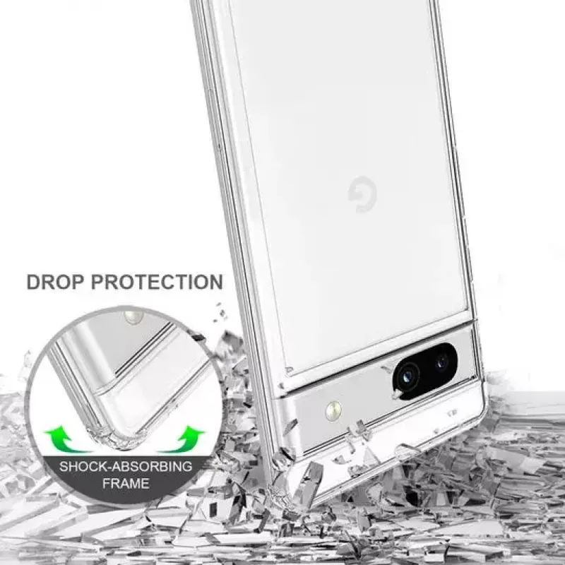 Cover JT BERLIN 10918 etui do telefonu Transparent dla Google Pixel 7a