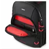 Hama Ohio Backpack Czarny, czerwony