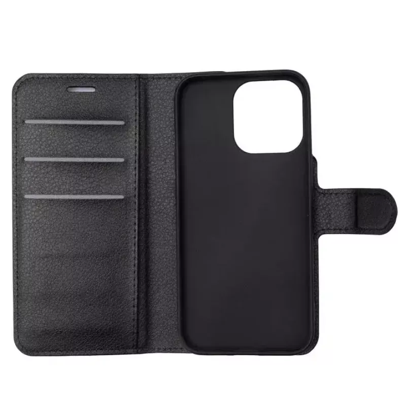 Etui z klapką JT BERLIN Schöneberg do iPhone 14 15,5 cm czarne
