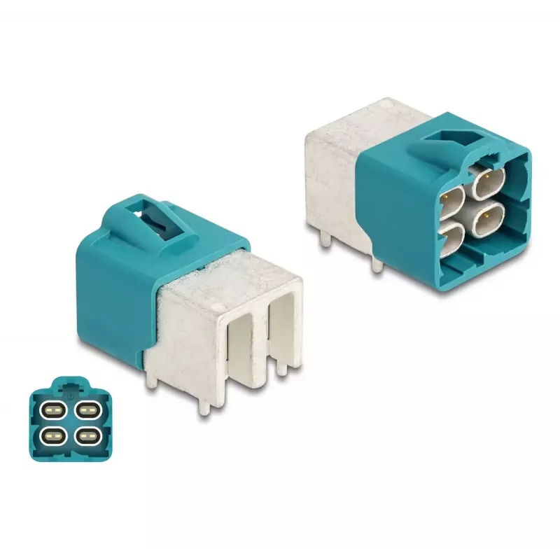 DeLOCK HDMTD quad plug kątowy for PCB