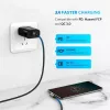 Kabel USB Ugreen 50123 USB 2.0 1 m USB C Czarny, Srebrny