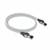 ACT Szary 2 metry S/FTP CAT6A IDC 4PPoE / PoE++ 100W LSZH kabel krosowy snagless ze złączami RJ45