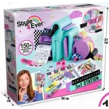Zestaw do scrapbookingu Canal Toys 275CL 3-w-1 — Canal Toys 275CL