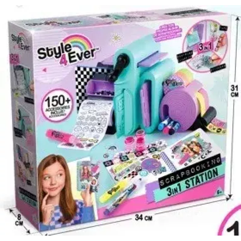 Zestaw do scrapbookingu Canal Toys 275CL 3-w-1 — Canal Toys 275CL