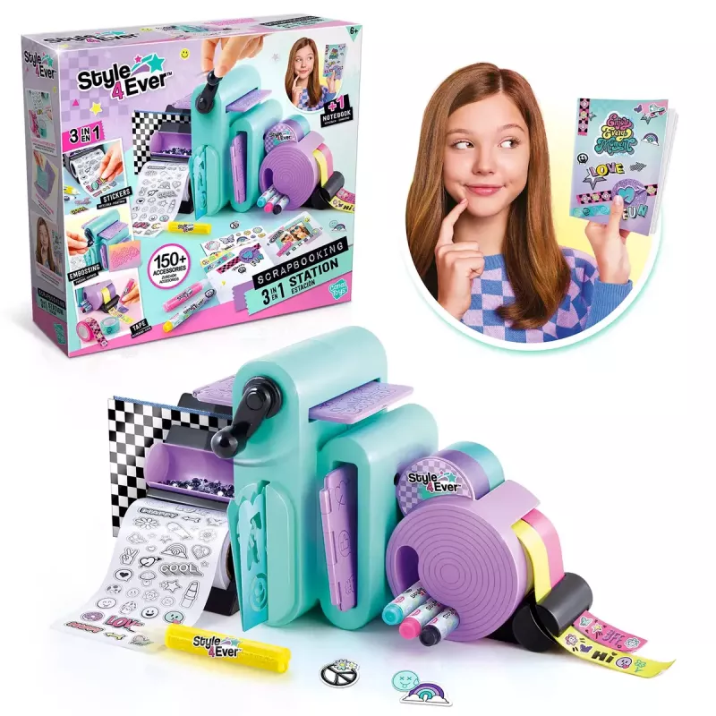 Zestaw do scrapbookingu Canal Toys 275CL 3-w-1 — Canal Toys 275CL