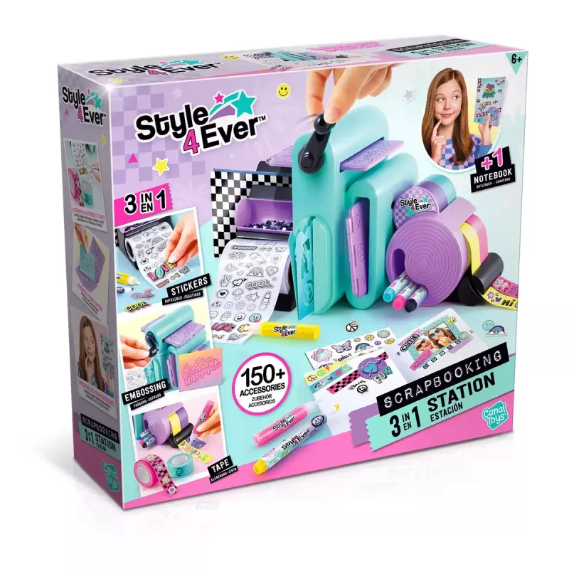 Zestaw do scrapbookingu Canal Toys 275CL 3-w-1 — Canal Toys 275CL