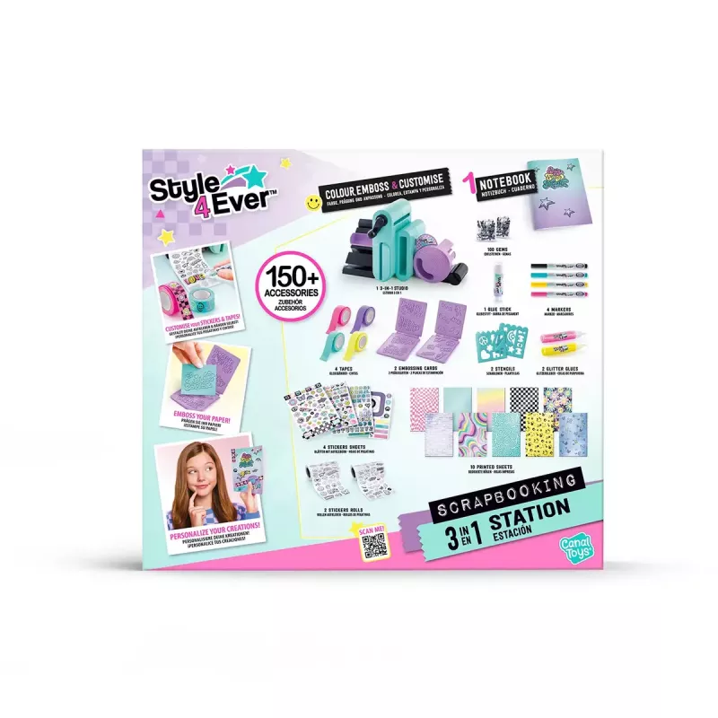 Zestaw do scrapbookingu Canal Toys 275CL 3-w-1 — Canal Toys 275CL