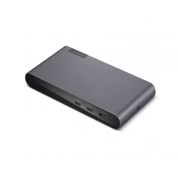 Lenovo USB-C Universal Business Dock (40B30090IT) przewodowa stacja dokująca 2× USB 3.2 Gen 2 Type-C szara 90 W 4K@60 Hz