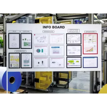 Durable 486904 tacka na dokumenty / listy, składana organizator biurkowy, plastik