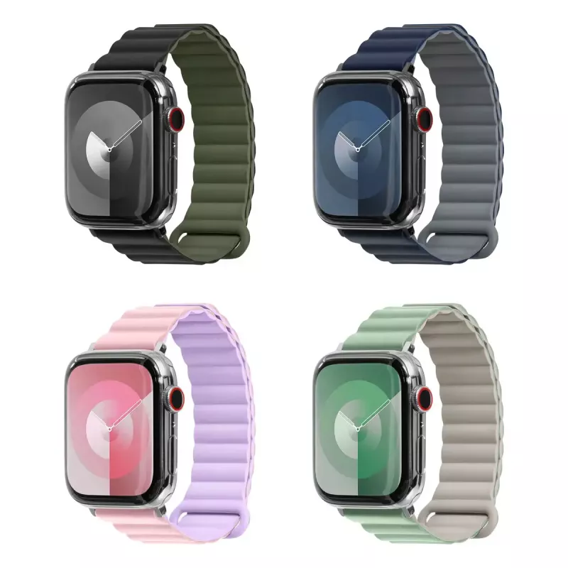 Pasek do zegarka LAUT NOVI SPORT do Apple Watch Series 4–10, SE i Ultra — pasuje do 49/46/45/44 mm