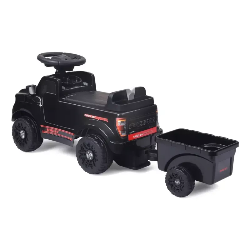 Samochód do jazdy Jamara Shelby Ford F-150 Raptor — zasilany bateriami, 1 siedzisko, 4 koła, czarny