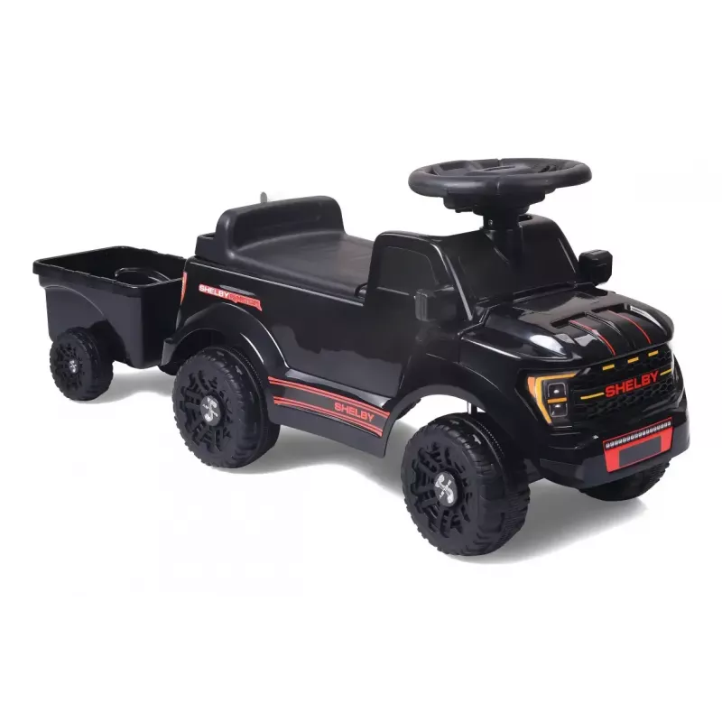 Samochód do jazdy Jamara Shelby Ford F-150 Raptor — zasilany bateriami, 1 siedzisko, 4 koła, czarny