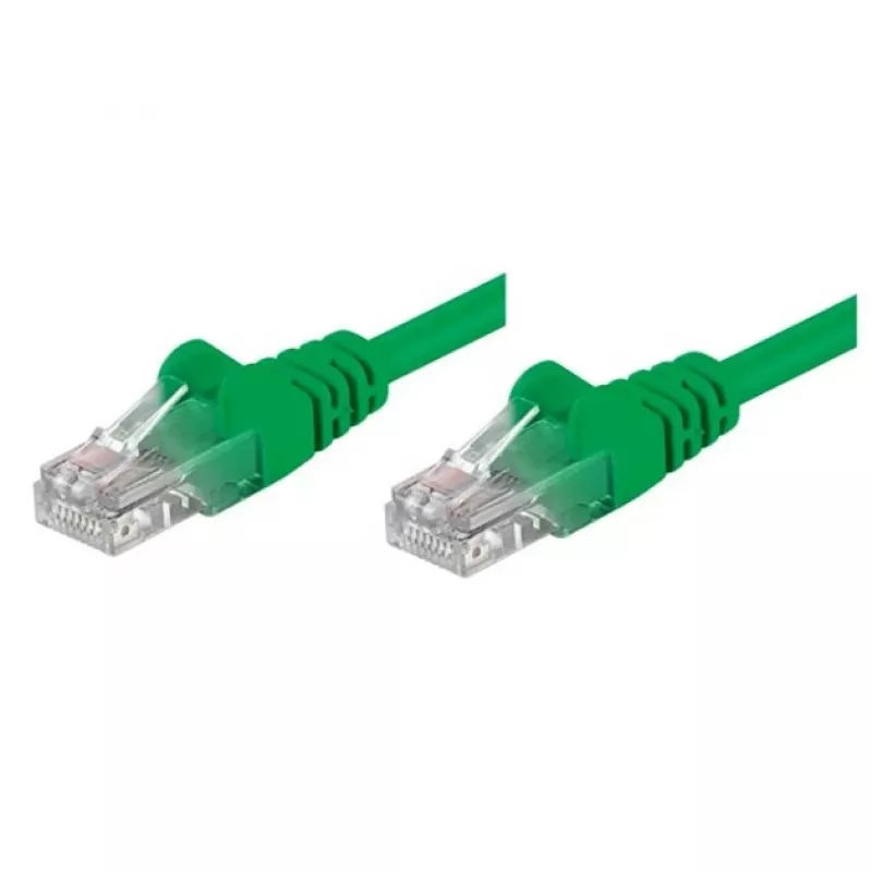 Techly 5m RJ45 Cat 5e kabel sieciowy zielony Cat5e U/UTP (UTP)
