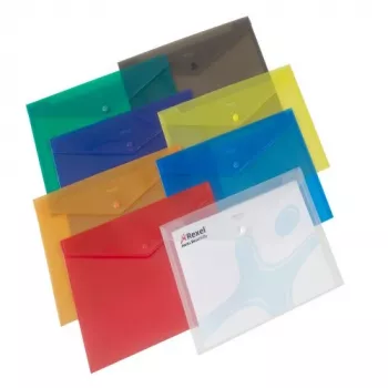 Rexel Popper Wallet A4 mix kolorów, polipropylen, 25 szt.